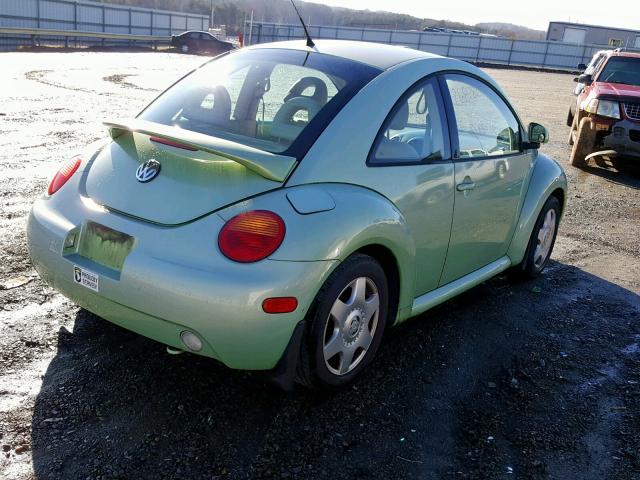 3VWCC21C6YM473478 - 2000 VOLKSWAGEN NEW BEETLE Yaşıl foto 4