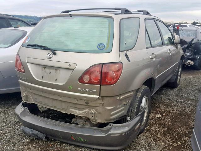 JT6GF10U3Y0064932 - 2000 LEXUS RX 300 TAN photo 4