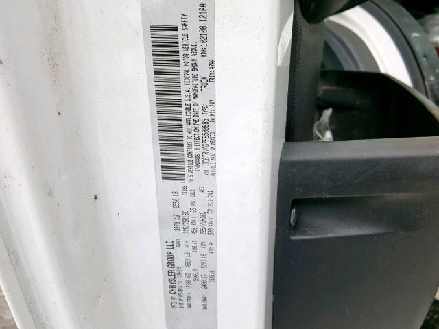 3C6TRVAG7FE500885 - 2015 RAM PROMASTER 白色 照片 10