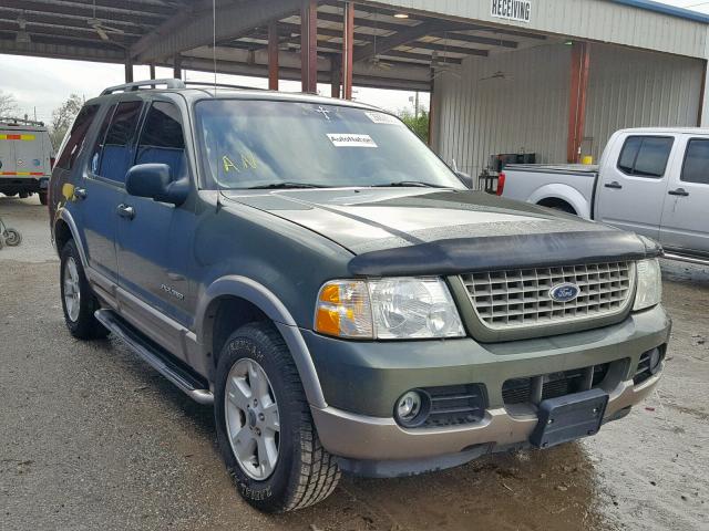 1FMZU74W14ZA28342 - 2004 FORD EXPLORER E GREEN photo 1