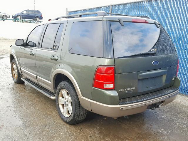 1FMZU74W14ZA28342 - 2004 FORD EXPLORER E GREEN photo 3