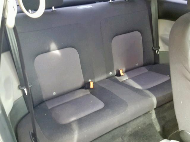 3VWBK31C55M416415 - 2005 VOLKSWAGEN NEW BEETLE BLACK photo 6