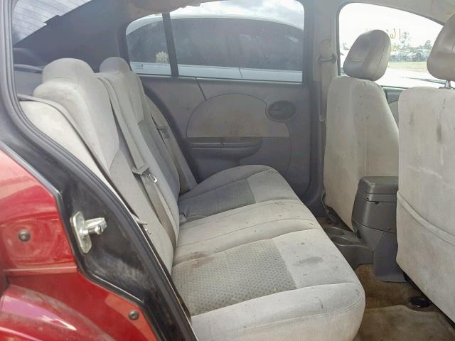 1G8AL52F25Z112712 - 2005 SATURN ION LEVEL MAROON photo 6