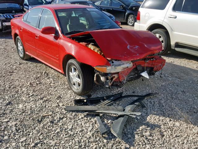 1G3NL52E42C230113 - 2002 OLDSMOBILE ALERO GL RED photo 1