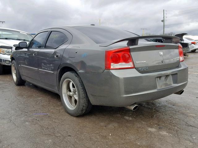 2B3CA3CV3AH124295 - 2010 DODGE CHARGER SX GRAY photo 3