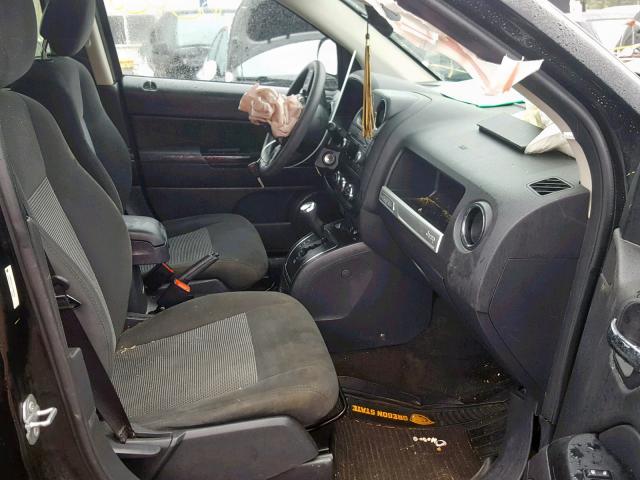 1C4NJDBB1GD507923 - 2016 JEEP COMPASS SP შავი ფოტო 5