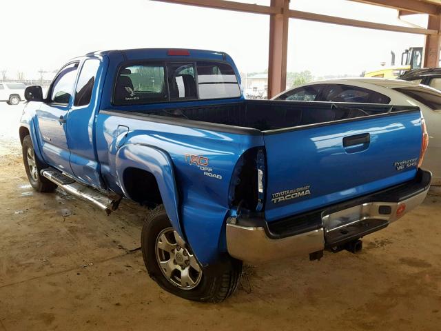 5TETU62N97Z436210 - 2007 TOYOTA TACOMA PRE BLUE photo 3