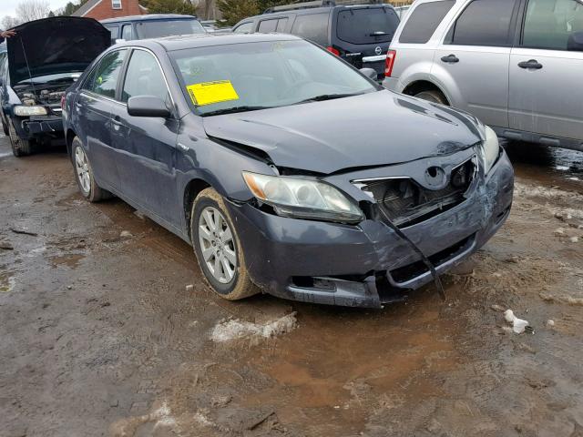 4T1BB46K79U091420 - 2009 TOYOTA CAMRY HYBR GRAY photo 1