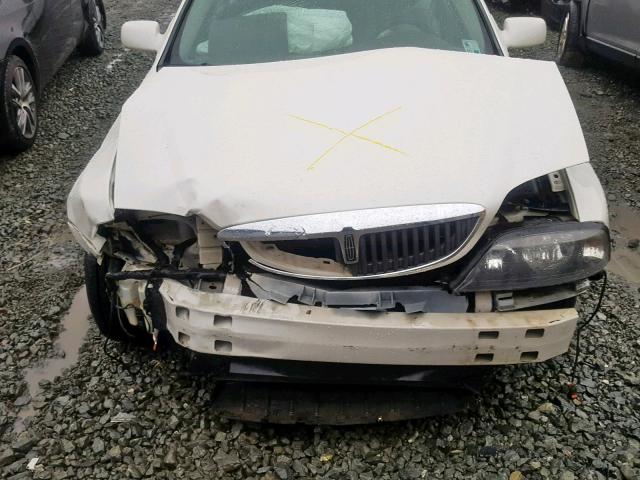 1LNHM86S65Y602890 - 2005 LINCOLN LS WHITE photo 7
