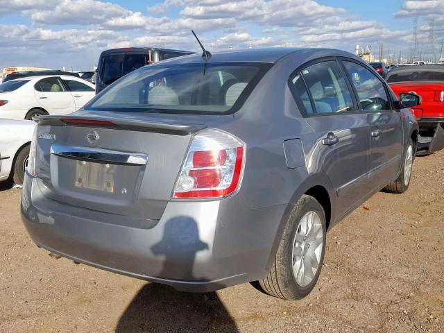 3N1AB6AP6CL697178 - 2012 NISSAN SENTRA 2.0 SILVER photo 4