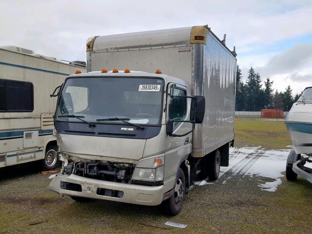 JL6AAD1S58K008630 - 2008 MITSUBISHI FE 83D SILVER photo 2