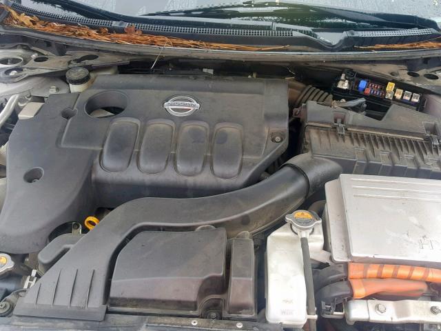 1N4CL2AP6AC122797 - 2010 NISSAN ALTIMA HYB SILVER photo 7