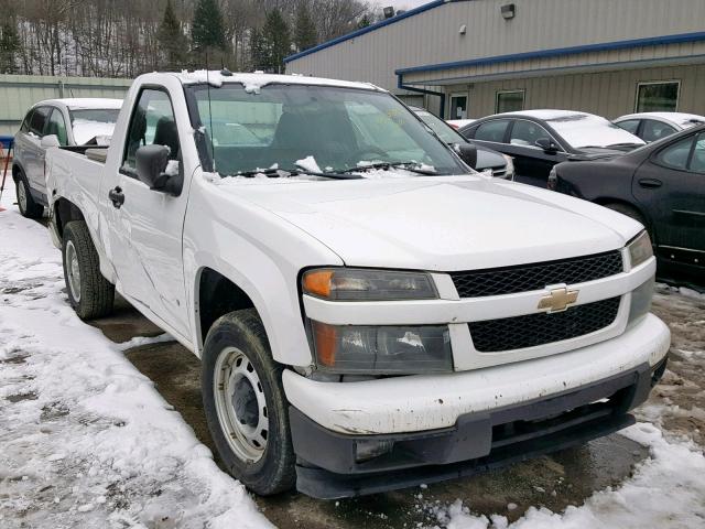 1GCCS149798137392 - 2009 CHEVROLET COLORADO WHITE photo 1