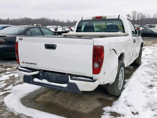 1GCCS149798137392 - 2009 CHEVROLET COLORADO WHITE photo 4