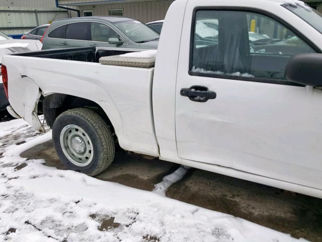 1GCCS149798137392 - 2009 CHEVROLET COLORADO WHITE photo 9