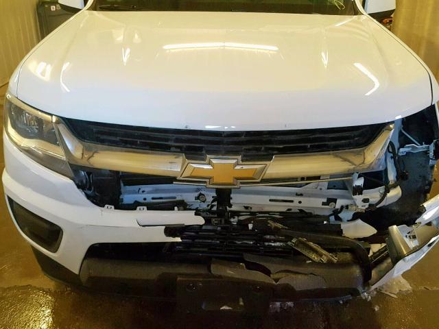 1GCGTCEN4K1102412 - 2019 CHEVROLET COLORADO L WHITE photo 9