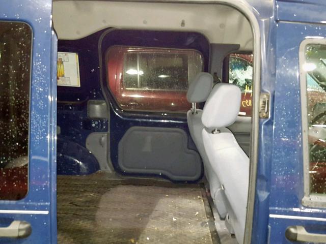 NM0LS6BN4AT028920 - 2010 FORD TRANSIT CO BLUE photo 6