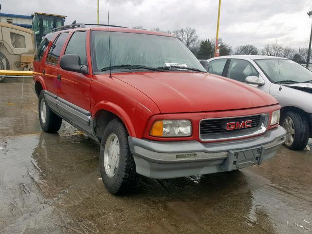 1GKCS13W0V2535133 - 1997 GMC JIMMY RED photo 1