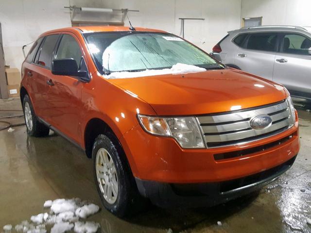 2FMDK46C08BB39636 - 2008 FORD EDGE SE ORANGE photo 1