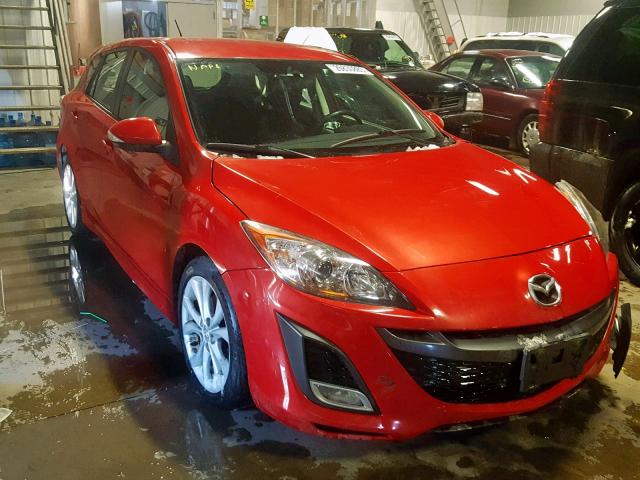 JM1BL1H57A1211455 - 2010 MAZDA 3 S RED photo 1