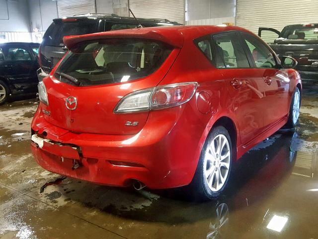 JM1BL1H57A1211455 - 2010 MAZDA 3 S RED photo 4