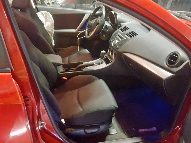 JM1BL1H57A1211455 - 2010 MAZDA 3 S RED photo 5