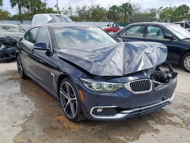 WBA4J1C50JBA29872 - 2018 BMW 430I GRAN BLACK photo 1