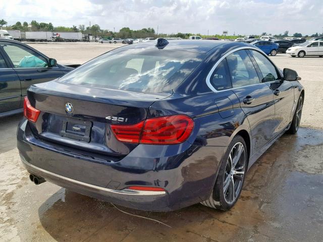 WBA4J1C50JBA29872 - 2018 BMW 430I GRAN BLACK photo 4