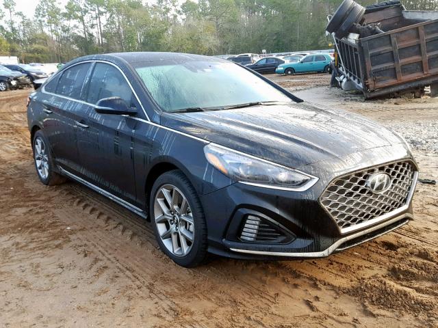 5NPE34AB9JH619589 - 2018 HYUNDAI SONATA SPO BLACK photo 1