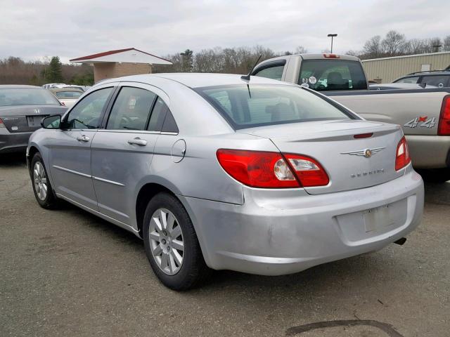 1C3LC46K88N156245 - 2008 CHRYSLER SEBRING LX SILVER photo 3