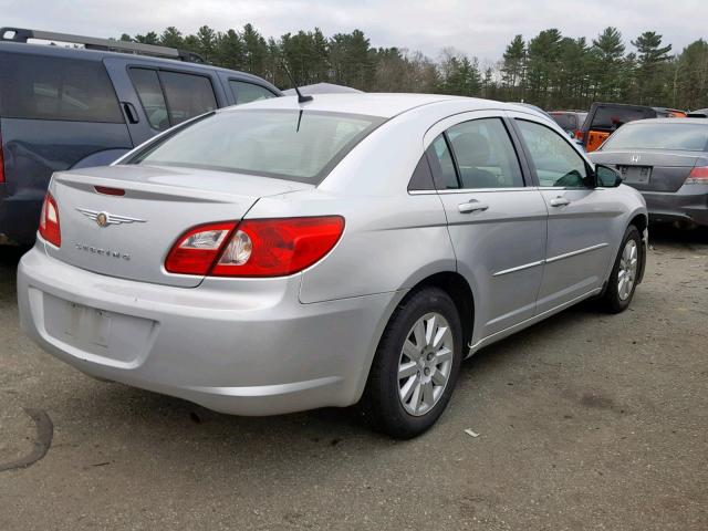 1C3LC46K88N156245 - 2008 CHRYSLER SEBRING LX SILVER photo 4