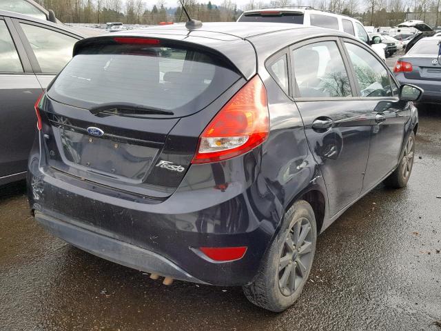 3FADP4EJ9BM168134 - 2011 FORD FIESTA SE BLACK photo 4