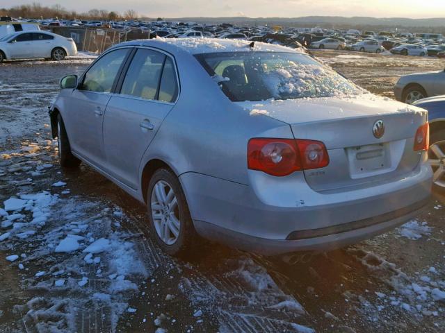 3VWEF71K27M168272 - 2007 VOLKSWAGEN JETTA WOLF SILVER photo 3