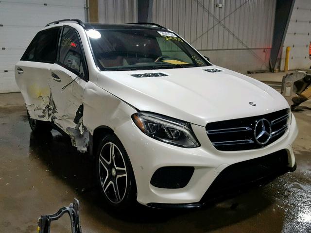 4JGDA5HB7GA796392 - 2016 MERCEDES-BENZ GLE 350 4M WHITE photo 1