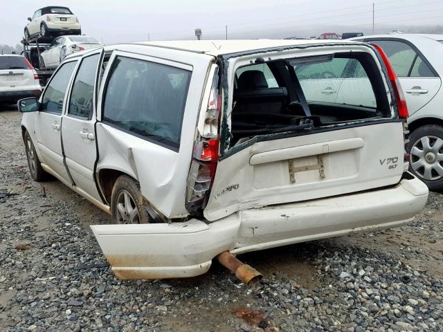 YV1LW5675W2416906 - 1998 VOLVO V70 GLT WHITE photo 3