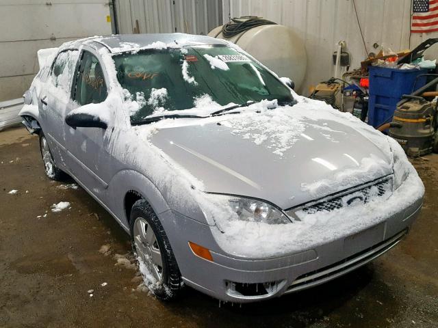 1FAFP34N97W157567 - 2007 FORD FOCUS ZX4 SILVER photo 1