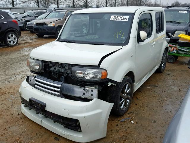 JN8AZ28R59T116626 - 2009 NISSAN CUBE BASE WHITE photo 2