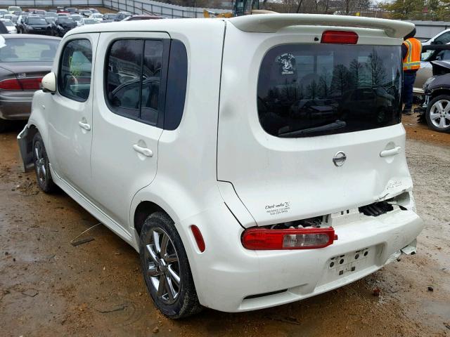 JN8AZ28R59T116626 - 2009 NISSAN CUBE BASE WHITE photo 3