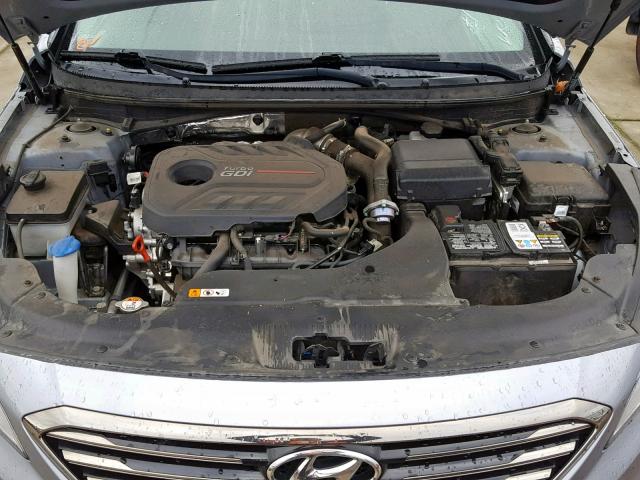 5NPE34ABXFH153470 - 2015 HYUNDAI SONATA SPO GRAY photo 7