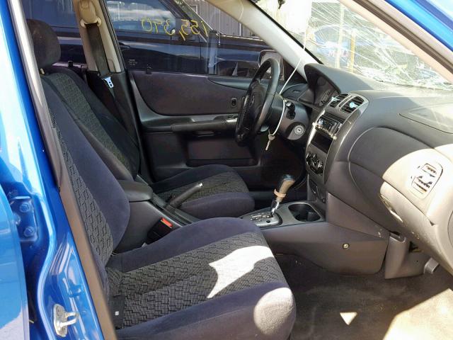 JM1BJ245331157236 - 2003 MAZDA PROTEGE PR BLUE photo 5