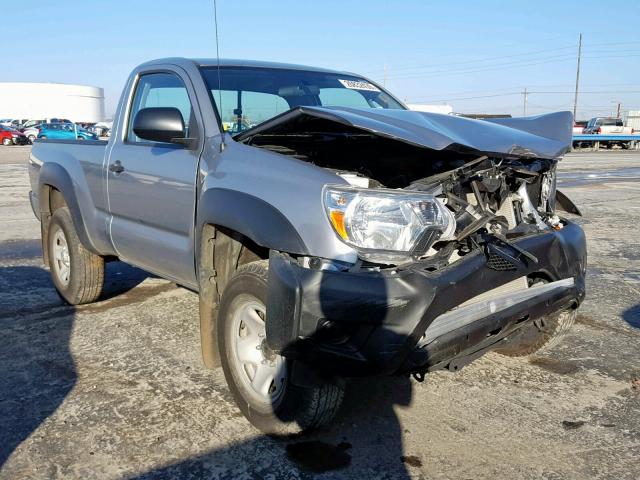 5TFPX4EN2EX023249 - 2014 TOYOTA TACOMA SILVER photo 1