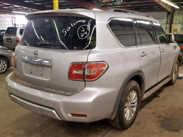 JN8AY2NC1J9553012 - 2018 NISSAN ARMADA SV SILVER photo 4