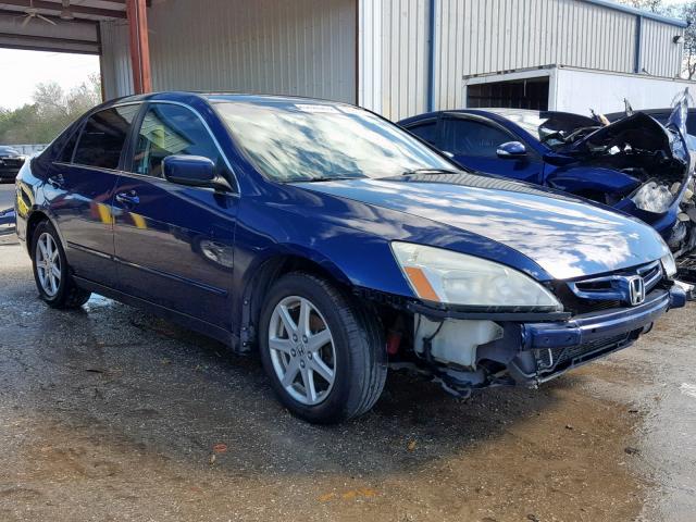 1HGCM66573A046707 - 2003 HONDA ACCORD EX BLUE photo 1