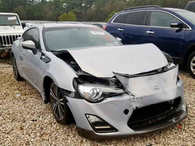 JF1ZNAA11D2733499 - 2013 TOYOTA SCION FR-S SILVER photo 1