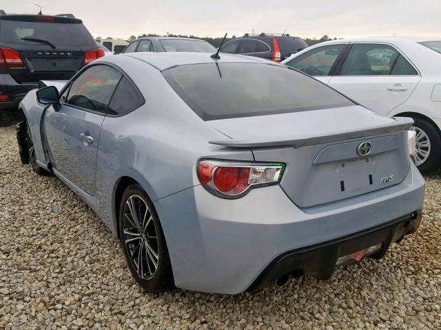 JF1ZNAA11D2733499 - 2013 TOYOTA SCION FR-S SILVER photo 3