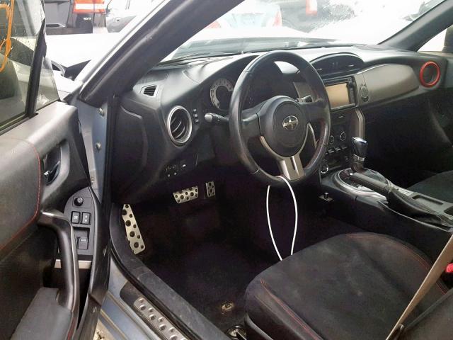 JF1ZNAA11D2733499 - 2013 TOYOTA SCION FR-S SILVER photo 9