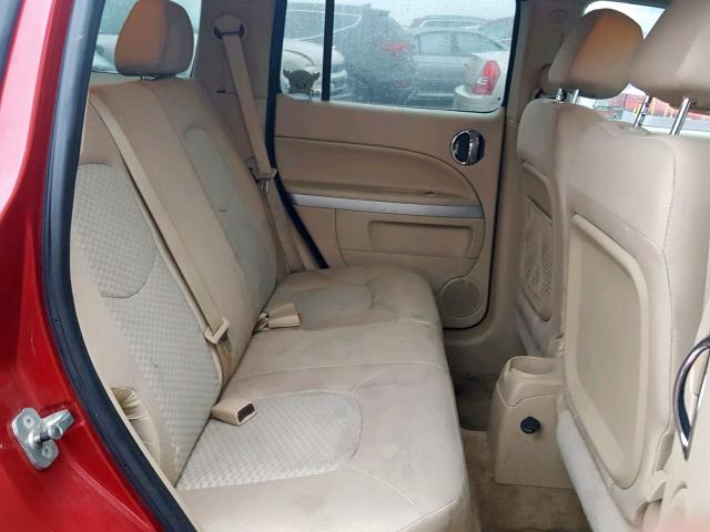 3GNBAADB2AS593286 - 2010 CHEVROLET HHR LS Rojo foto 6