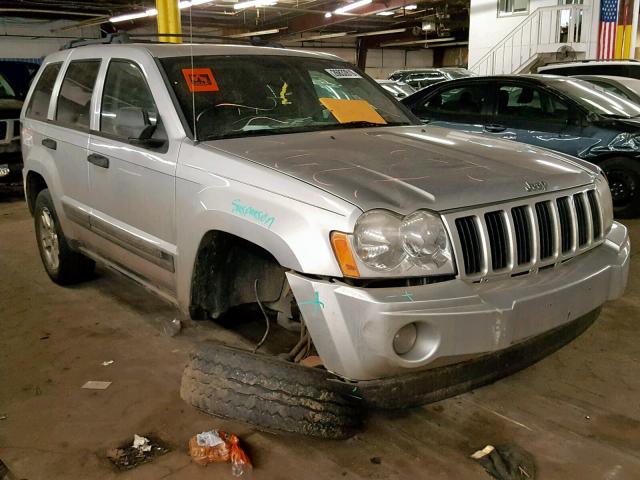 1J4GR48K65C621020 - 2005 JEEP GRAND CHER GRAY photo 1