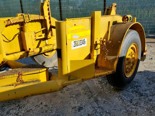 3743 - 1973 TRAIL KING CABLE REEL YELLOW photo 6