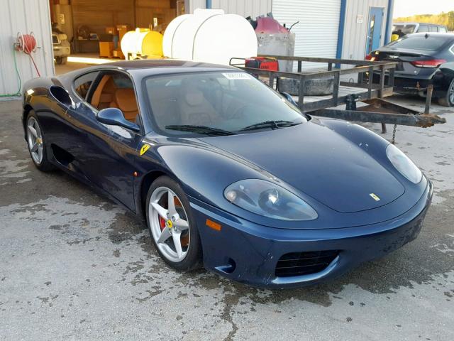 ZFFYU51AXY0121319 - 2000 FERRARI 360 MODENA BLUE photo 1